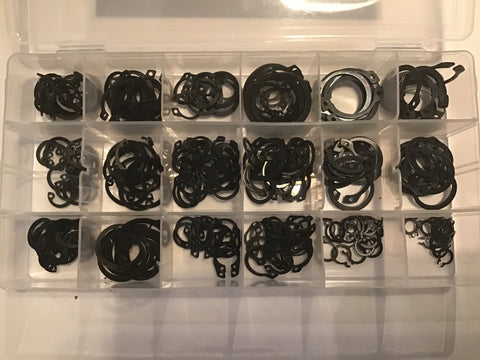 Circlip Pack 255 pieces